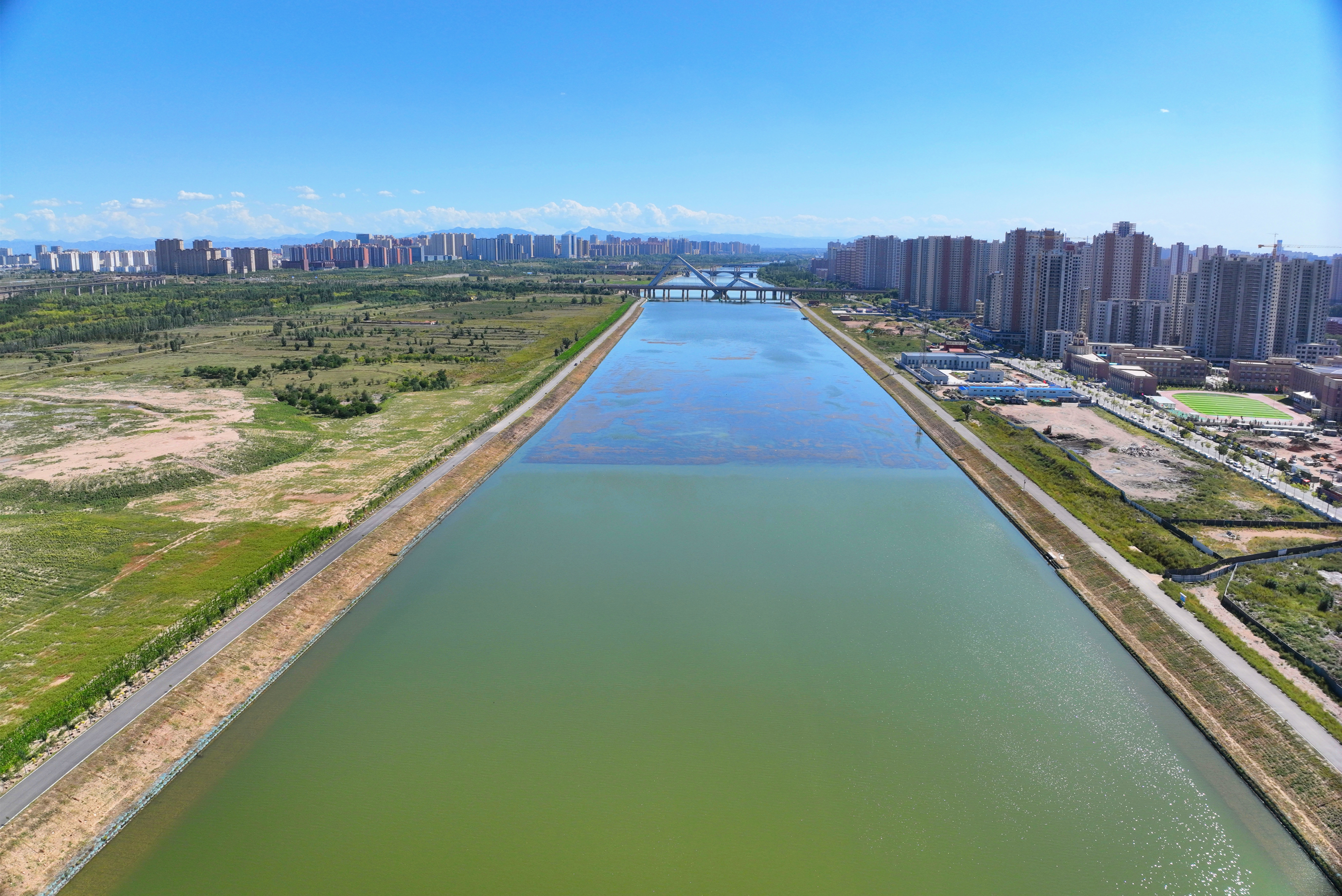 大同分公司 | 大同市御河得大高速橋～京包鐵路橋段綜合整治工程二標(biāo)段單位工程暨合同工程通過完工驗(yàn)收