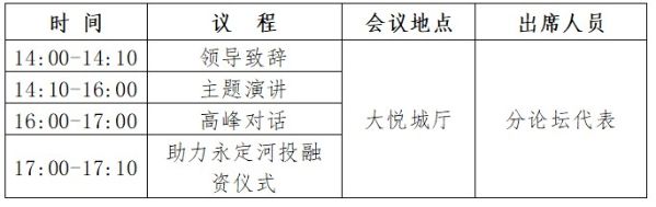 關(guān)于召開首屆永定河論壇的第二號通知